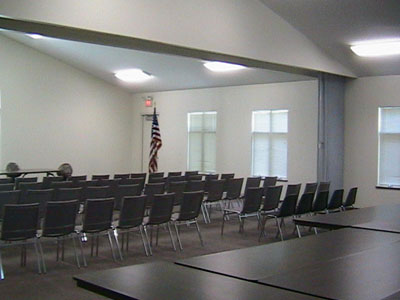Inside Allegan Township Hall