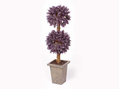 Lavendar double ball topiary