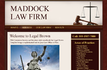 Classy brown for a Law Firm or Agency