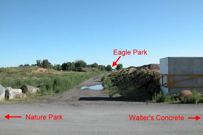 Entrance to Eagle Park