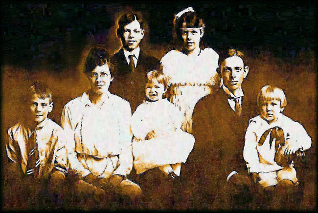 Francis W. Kirkham, his wife and family in 1916.