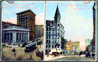Rochester NY Downtown, 1909