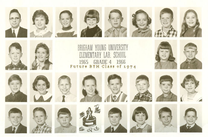 BYH Class of 1974 in 1966
