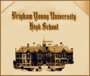 Brigham Young High School certificate