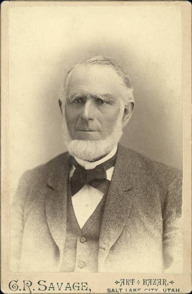 Abraham O. Smoot portrait by C.R. Savage