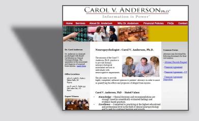 Idaho Falls Marketing Agency - Client Dr. Anderson