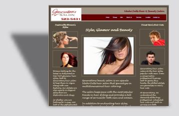 Idaho Falls Marketing Agency -Client Hair Salon