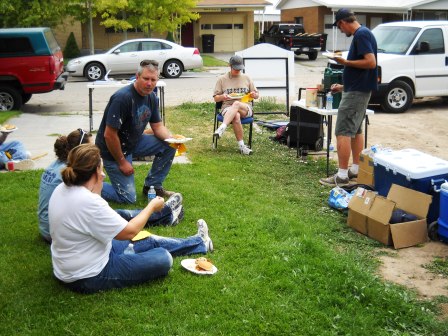 Lunch and snacks were provided by