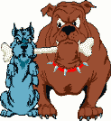 Two Big Mean Dogs 