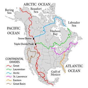 Continental Divide, Island Park, Idaho