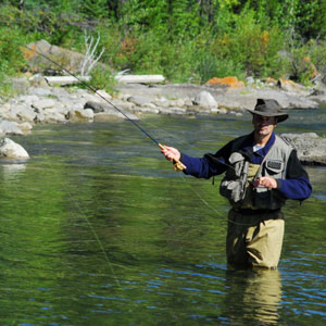 Fly Fishing-Island Park, Idaho