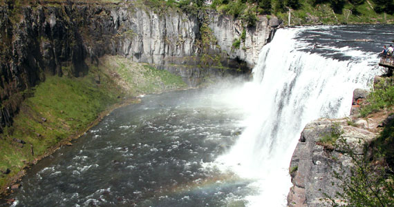 Mesa Falls, Island Park Idaho