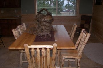 kitchen and dining