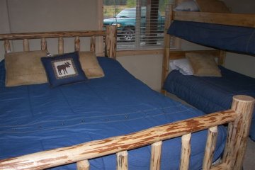 downstairs bedroom with bunkbed