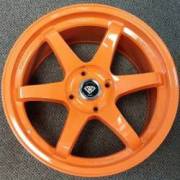 G-Line 6011 Metallic Orange Wheels