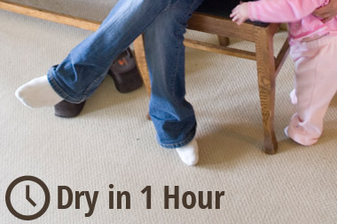 Dry in one hour