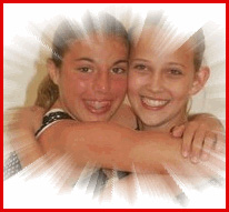 Burgandie and Haalie Friends Forever