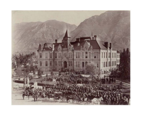 1900 Brigham Young Academy Founder's Day Photo