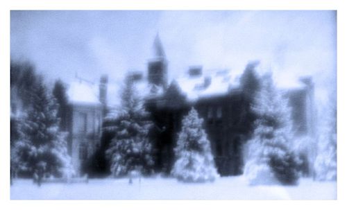 Brigham Young High School Blanketed in Snow