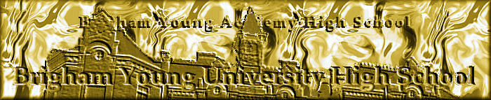 Brigham Young High Banner No. 15A & 15B - 146