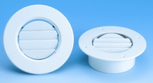RV ABS Ceiling Vent White