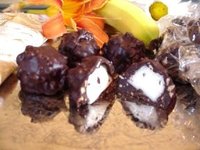 Dark Chocolate Peanut Clusters (Cream Centers)