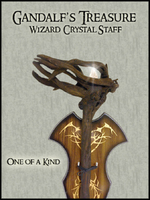 Gandalf's Treasure Wizard Staff