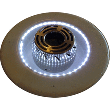 12 Volt RV Recess Ceiling Fan Bezel with LED