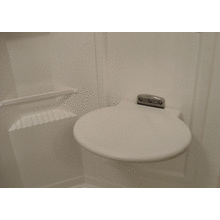 RV Fold-up shower seat