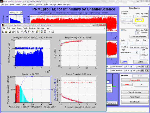 Detection and Analysis Screen