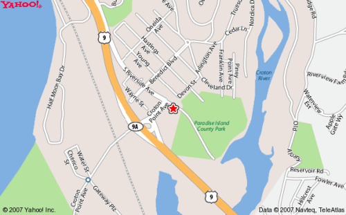Yahoo Map of Westchester NY