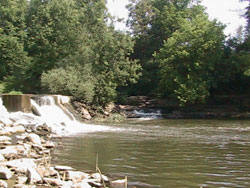 River by Trestle Park