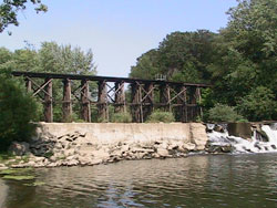 Trestle over Rabbit River