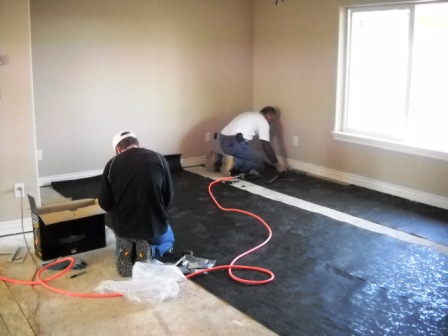 March 2011 Laying Bamboo Flooring