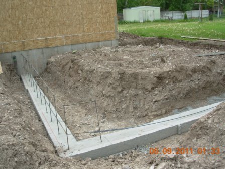 Week of June 6 work begins on garages
