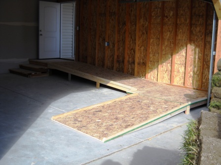 Entry ramp, safe landing and