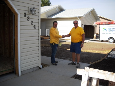 The city inspector and our construction manager