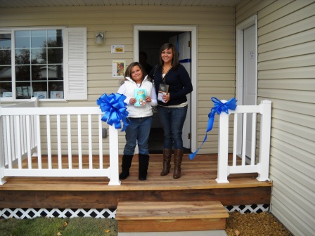 Build 24 partner family after the ribbon cutting