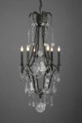 Hart Chandelier Pure Rock Crystal