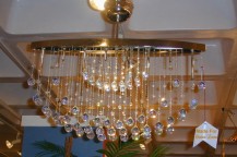 Crystal Dining Room Light Fixture