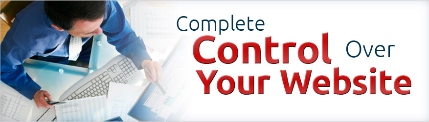 Complete Control over your website