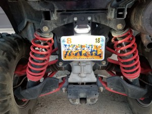 LED License Plate Bracket - 2006 Polaris Sportsman