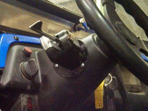 Turn Signal Switch mounted on 2012 Kawasaki Teryx4