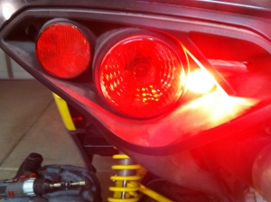 SM LED Turn Signal Kit on 2013 Can-Am Maverick