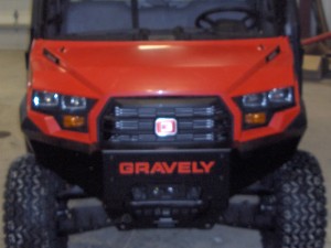 LED Turn Signal Kit on a Gravely Atlas JSV