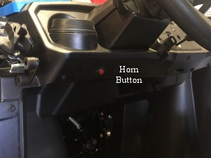 Horn Kit mounted on 2016 Honda Pioneer 500