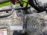 Horn Button Mounted on Yamaha Kodiak