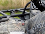Horn Button Mounted on Yamaha Kodiak
