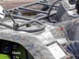 Horn Kit Mounted on Yamaha Kodiak