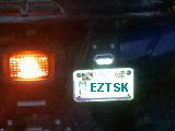 Yamaha Grizzly LED Lighted License Plate Bracket